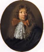 Nicolas de Largilliere, Portrait of the painter Adam Frans van der Meulen.